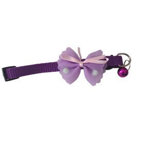 Breakaway Collar with Bow and Bell One Size Fits All Never Worn